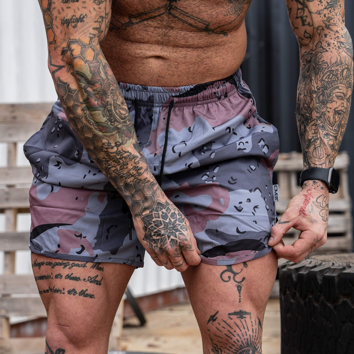 Men's Tactical Athlete Training Shorts | 5.5" from Combat Iron Apparel