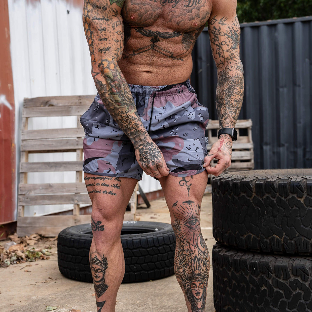 Men's Tactical Athlete Training Shorts | 5.5" from Combat Iron Apparel