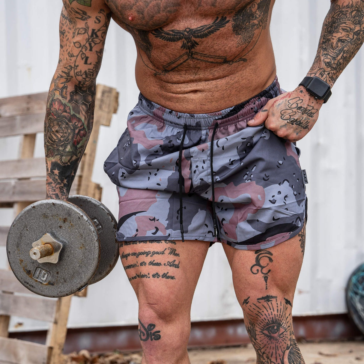 Men's Tactical Athlete Training Shorts | 5.5" from Combat Iron Apparel