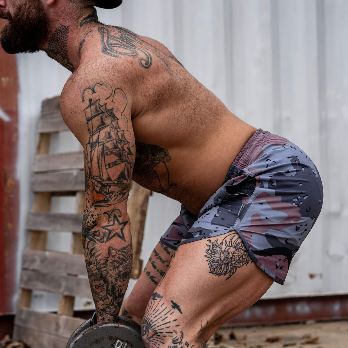 Men's Tactical Athlete Training Shorts | 5.5" from Combat Iron Apparel