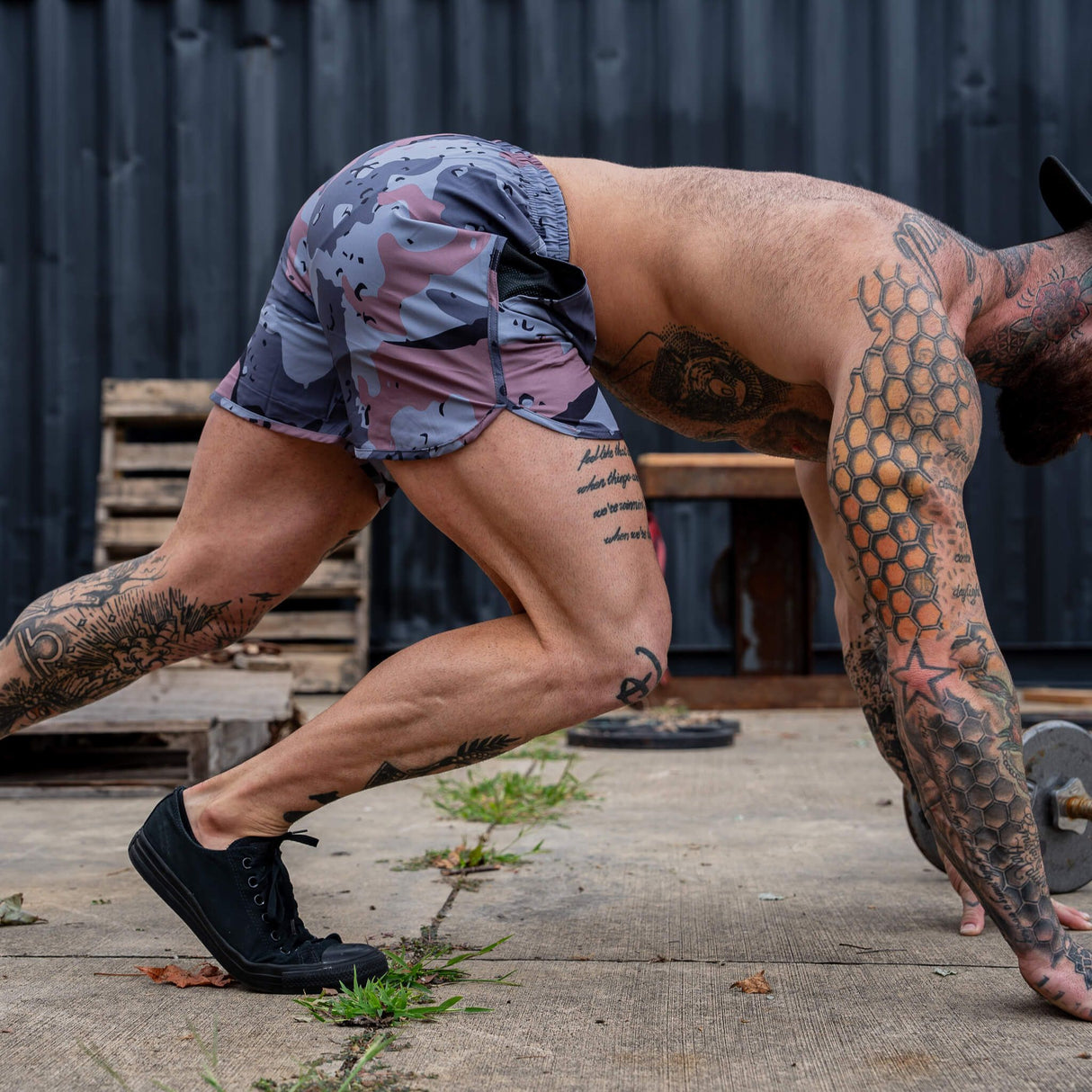 Men's Tactical Athlete Training Shorts | 5.5" from Combat Iron Apparel