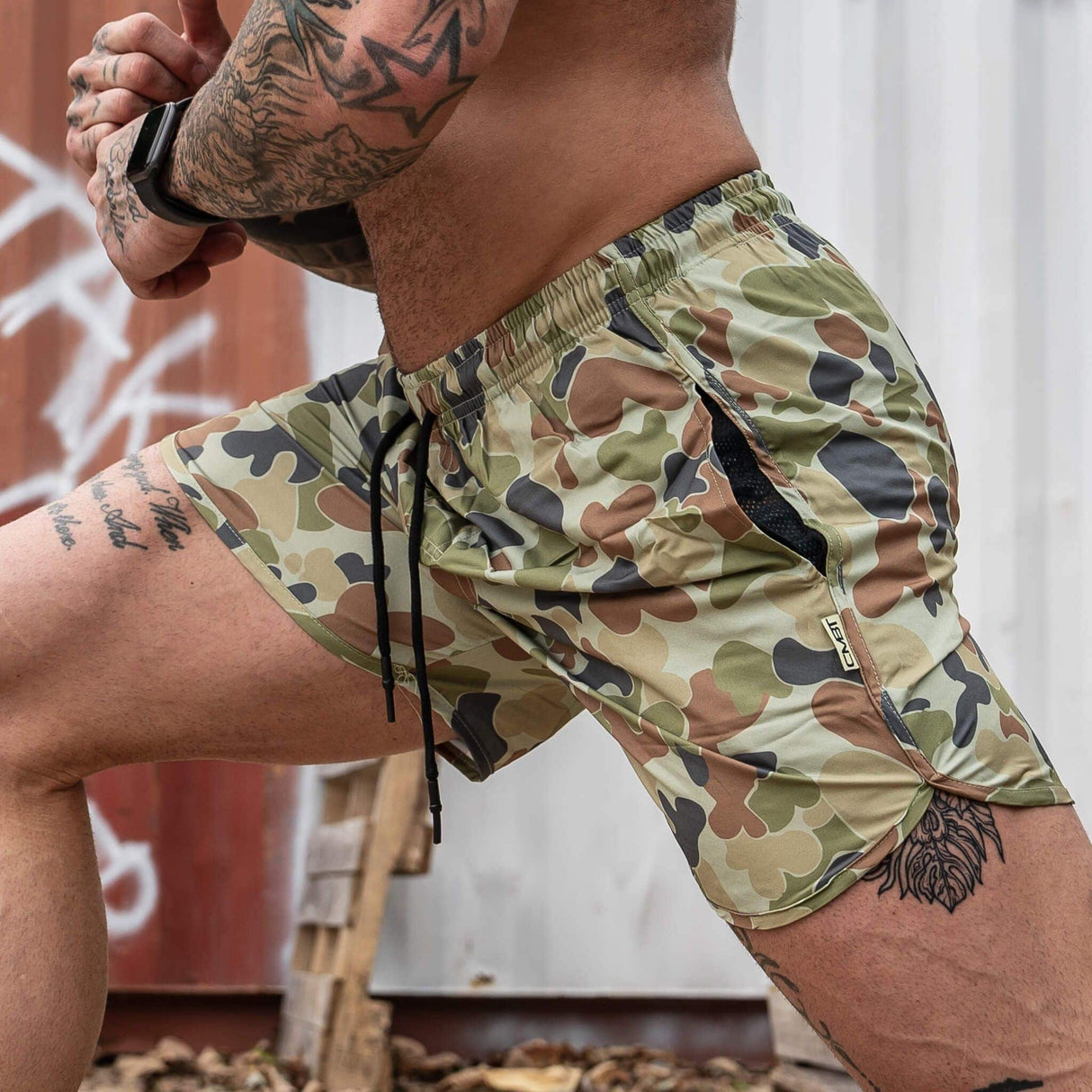 Men's Tactical Athlete Training Shorts | 5.5" from Combat Iron Apparel