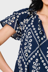 Flutter Sleeve Scallop Top  From Gibsonlook