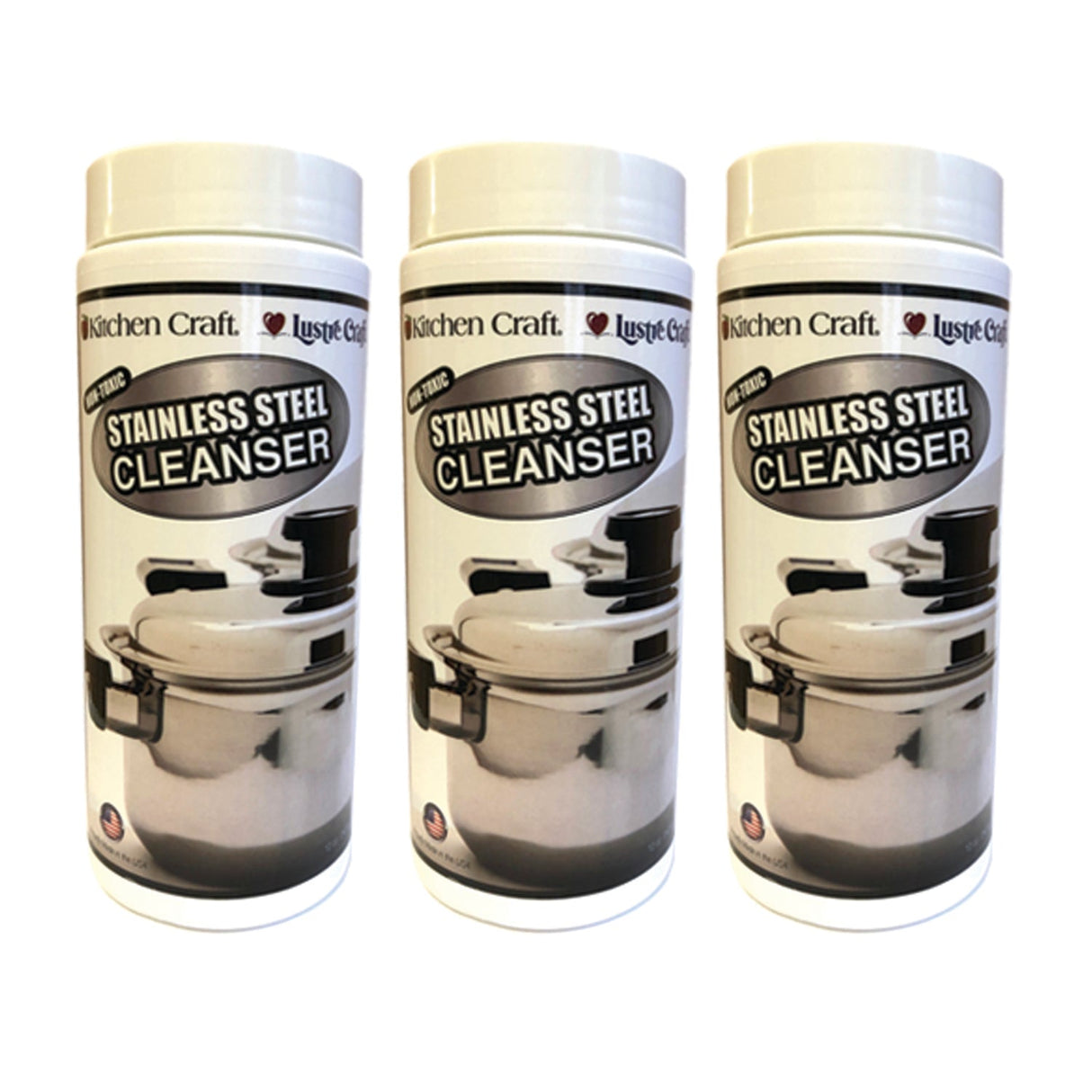 Stainless Steel Cleanser - 3 Pack from WaterlessCookware