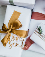 Love Santa Gift Tag from The Cotton & Canvas Co.