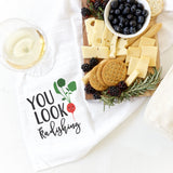 You Look Radishing Kitchen Tea Towel from The Cotton & Canvas Co.
