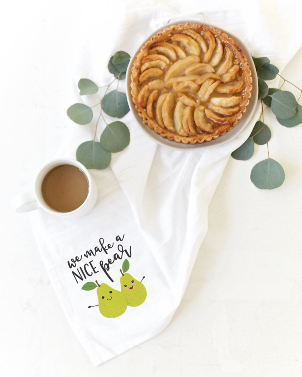 We Make A Nice Pear Kitchen Tea Towel from The Cotton & Canvas Co.