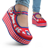 Chocolaticas® Cowgirl Women's Mary Jane Platform From Hot Chocolate Design