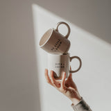 Be Still and Know 14oz. Stoneware Coffee Mug From Sweet Water Decor