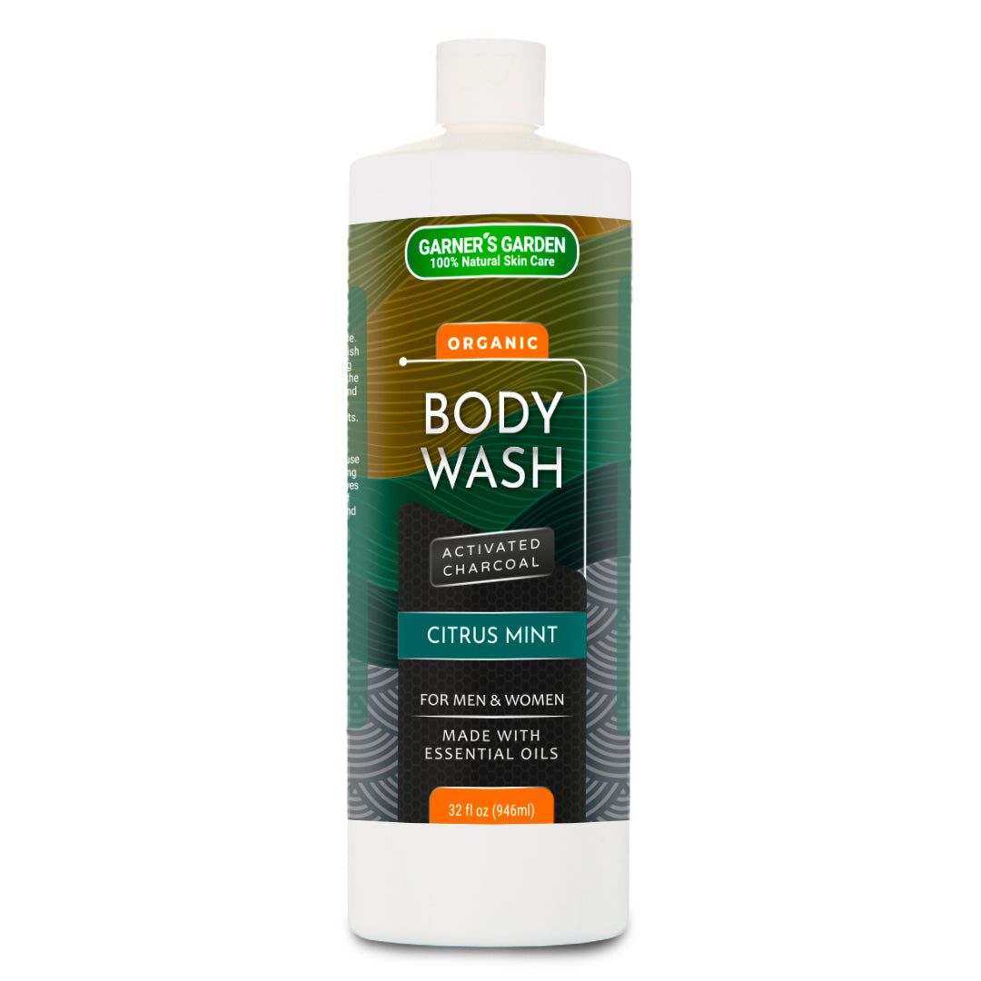 Activated Charcoal Organic Body Wash from Garner's Garden