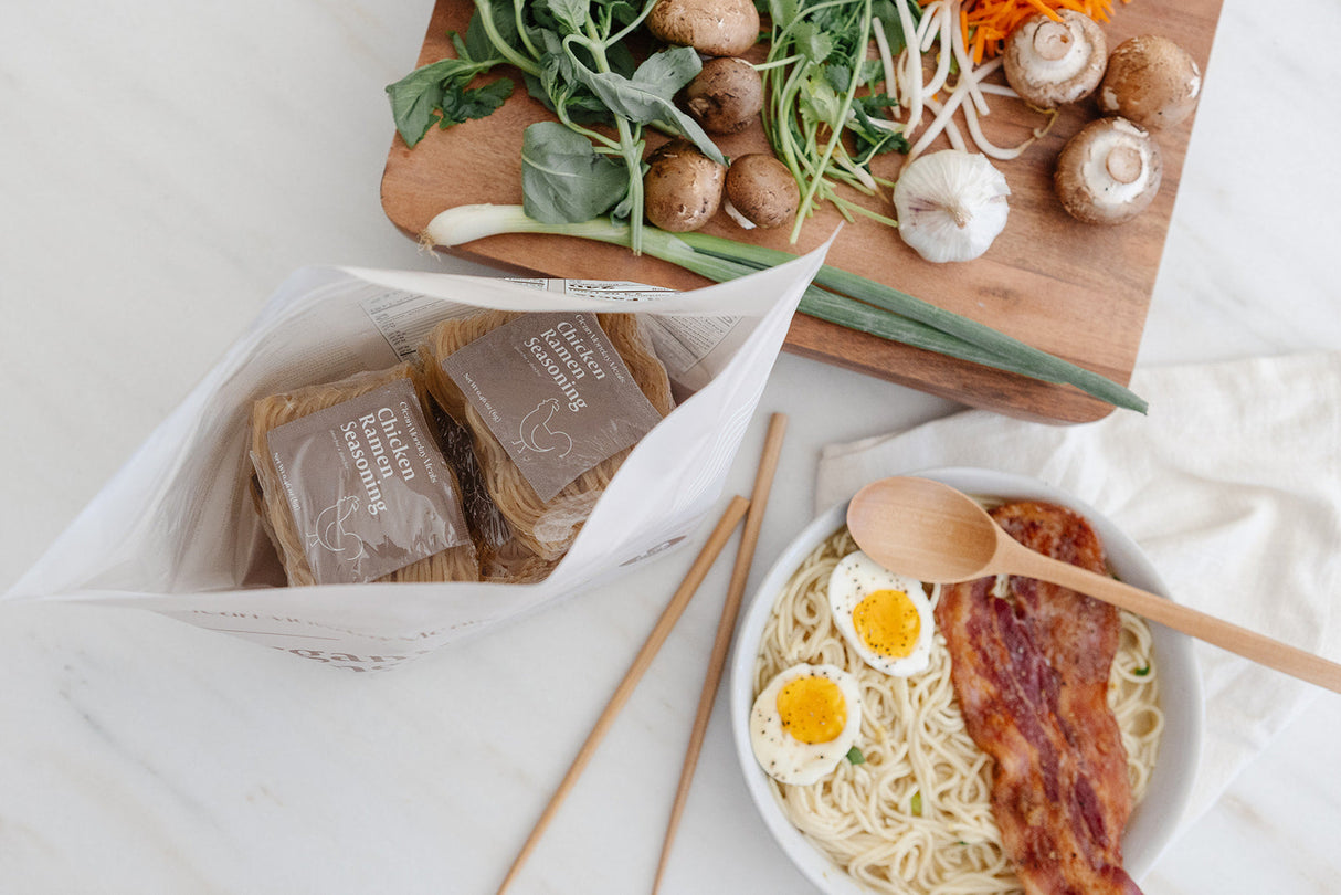 Organic Ramen Noodles from Clean Monday Meals