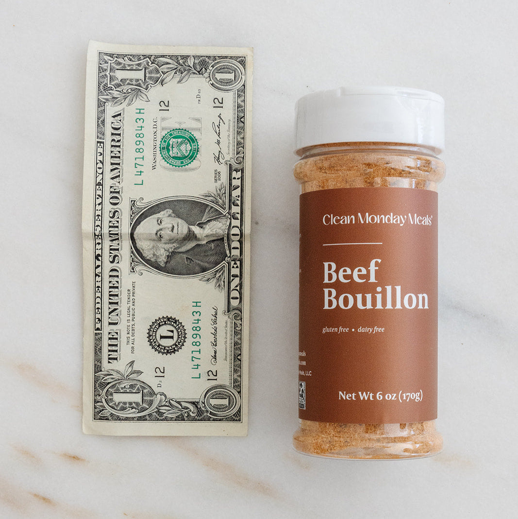 Beef Bouillon from Clean Monday Meals