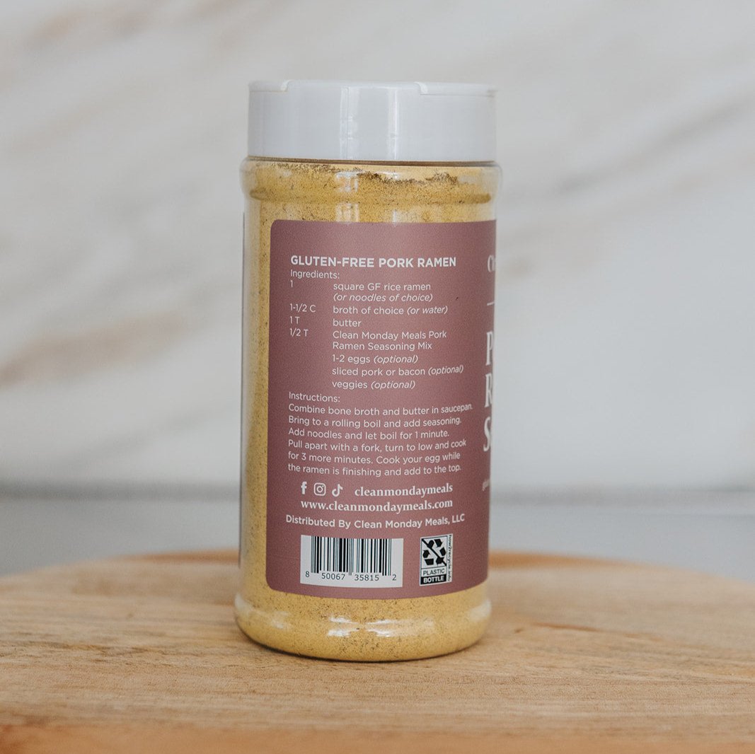 Pork Ramen Seasoning From Clean Monday Meals