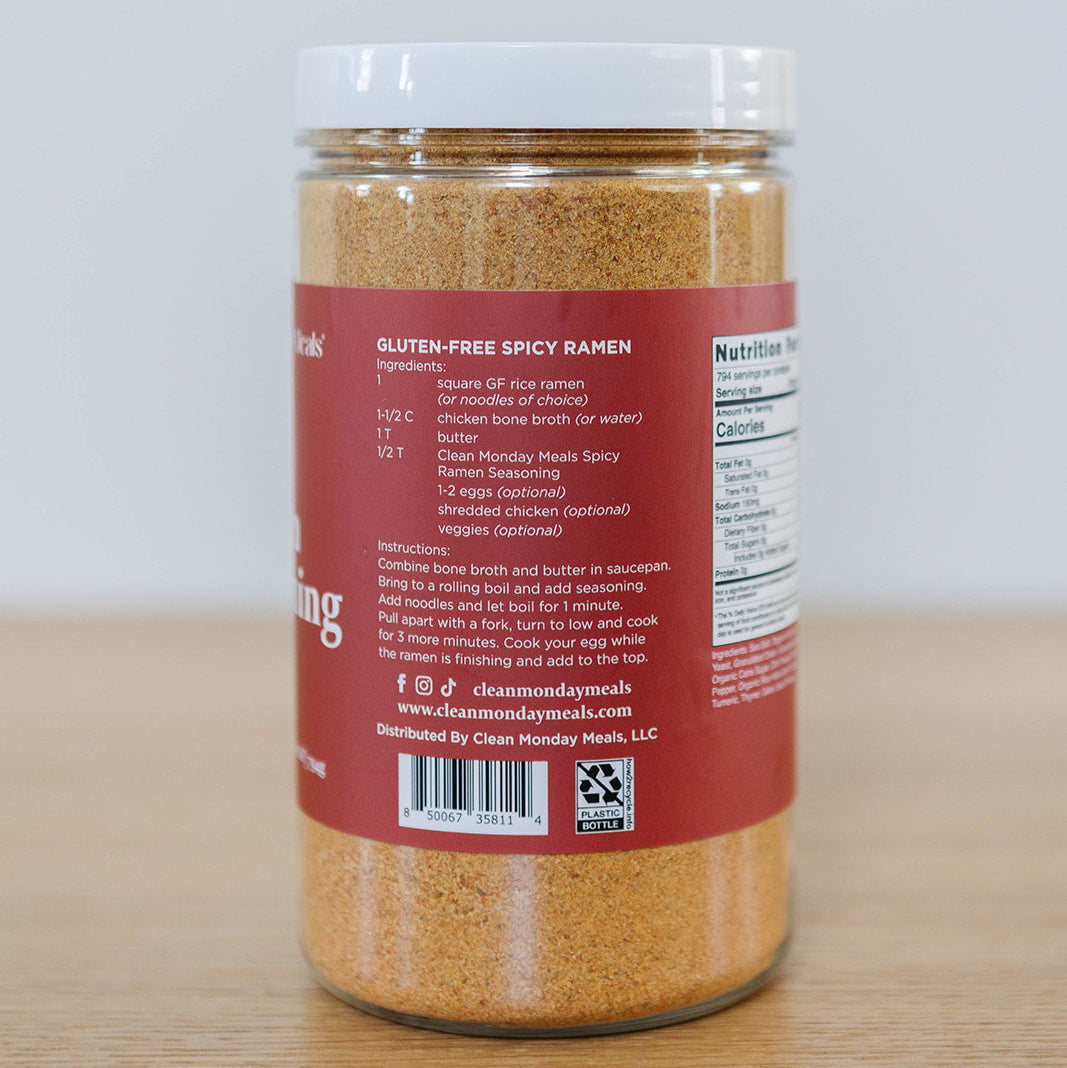 Spicy Ramen Seasoning from Clean Monday Meals