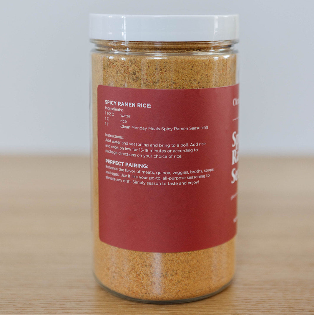 Spicy Ramen Seasoning from Clean Monday Meals