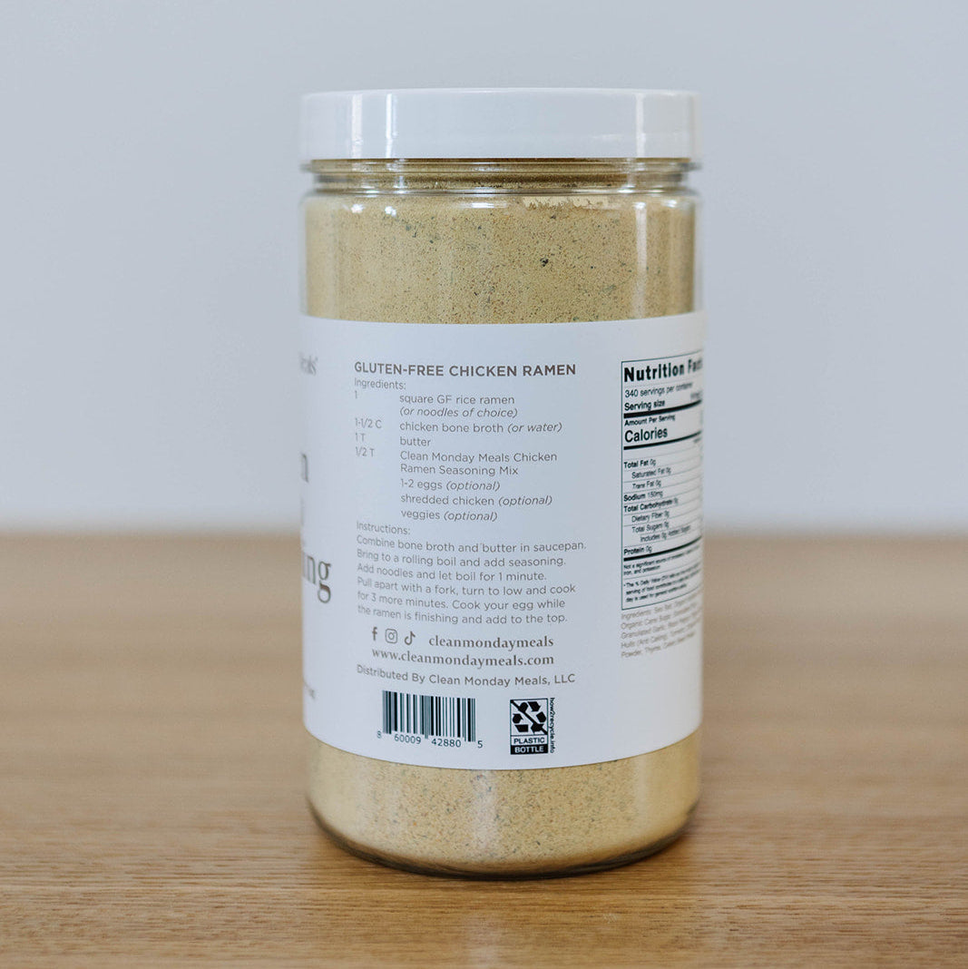 Chicken Ramen Seasoning Mix From Clean Monday Meals