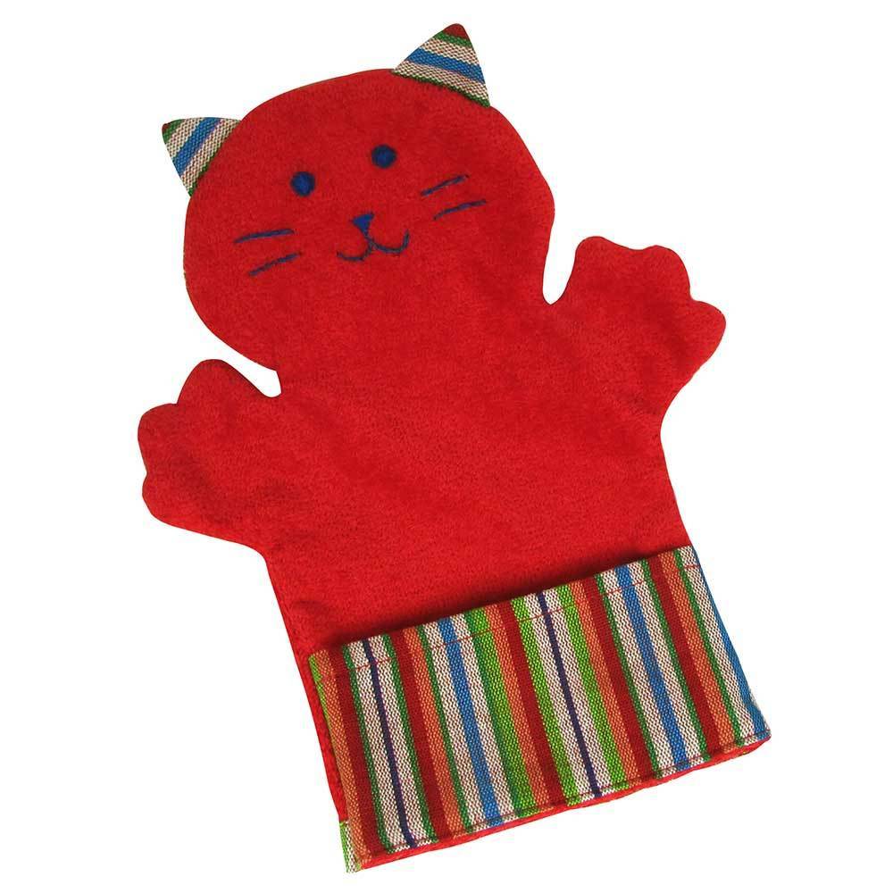 Kitty Puppet Washcloth from Upavim Crafts