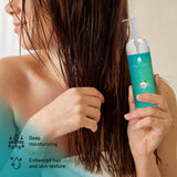 Hair Strengthening Bundle: Pursonic Fractionated Coconut Oil, One-Step Hair Dryer & Volumizer Brush, and Cold-Pressed Castor Oil from Pursonic