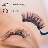 Pursonic Glam Essentials Bundle: 3D Faux Mink Lashes, Makeup Sponge & Brush Set from Pursonic