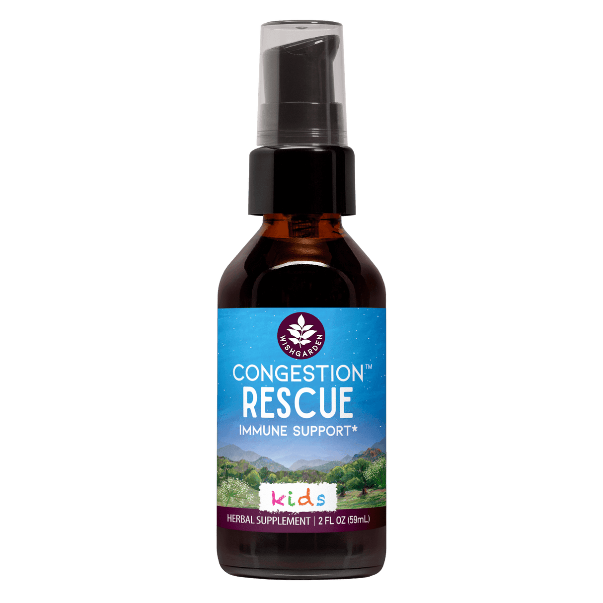 Congestion Rescue Immune Support for Kids From WishGarden Herbs