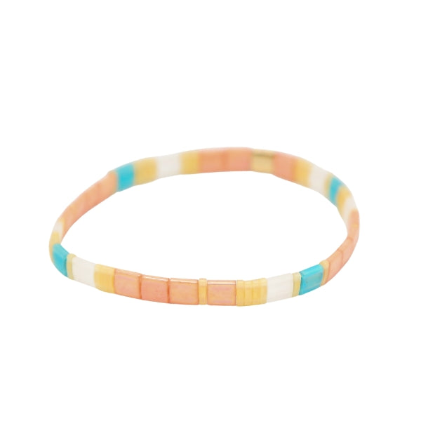 ARUBA BEACH - Tila Bead Bracelet | ONE SIZE - Large from Mack & Rex