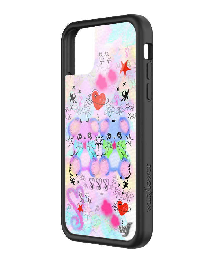 Cotton Candy Teddies iPhone Case from Wildflower Cases