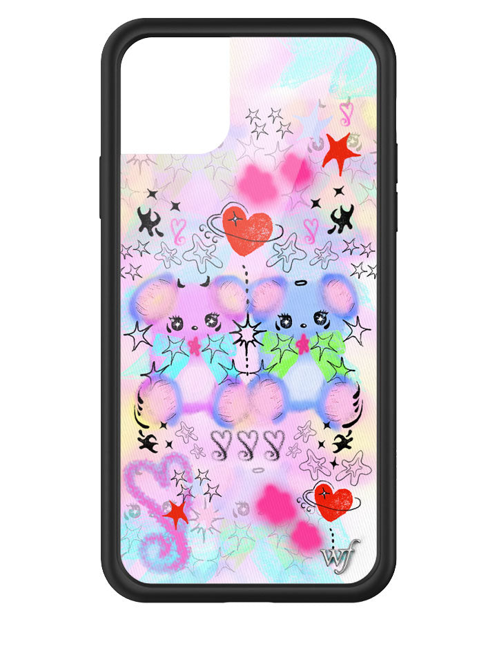 Cotton Candy Teddies iPhone Case from Wildflower Cases