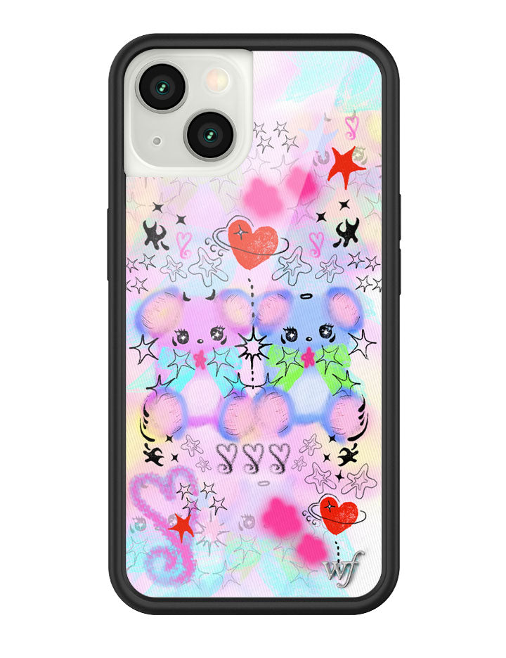 Cotton Candy Teddies iPhone Case from Wildflower Cases