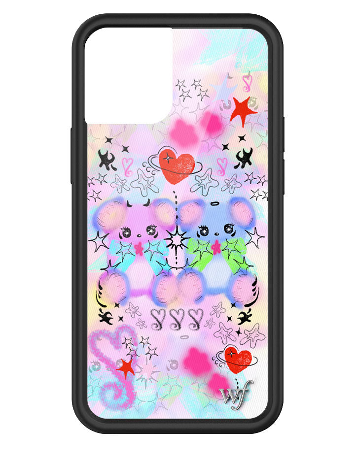 Cotton Candy Teddies iPhone Case from Wildflower Cases