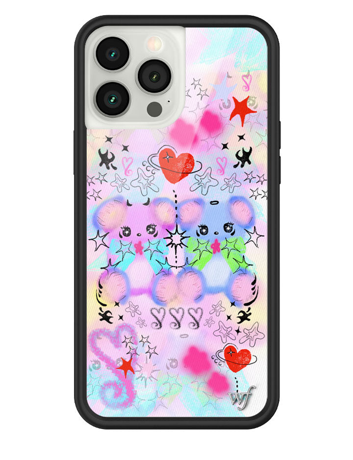 Cotton Candy Teddies iPhone Case from Wildflower Cases
