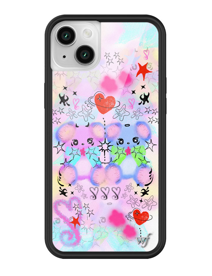 Cotton Candy Teddies iPhone Case from Wildflower Cases