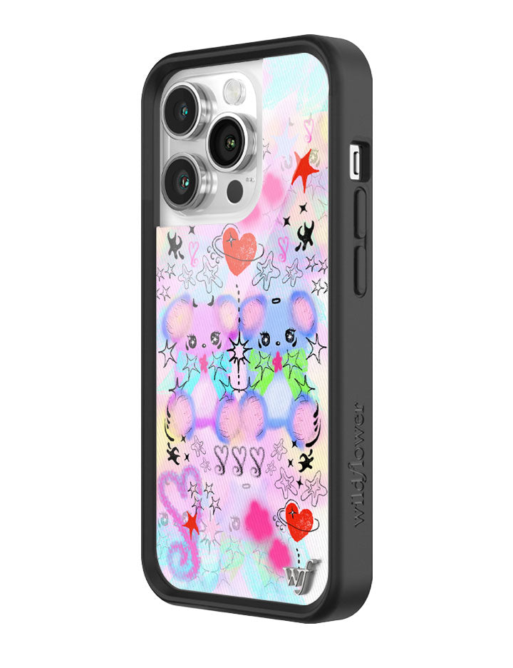 Cotton Candy Teddies iPhone Case from Wildflower Cases