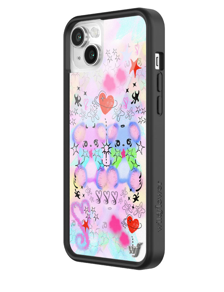 Cotton Candy Teddies iPhone Case from Wildflower Cases