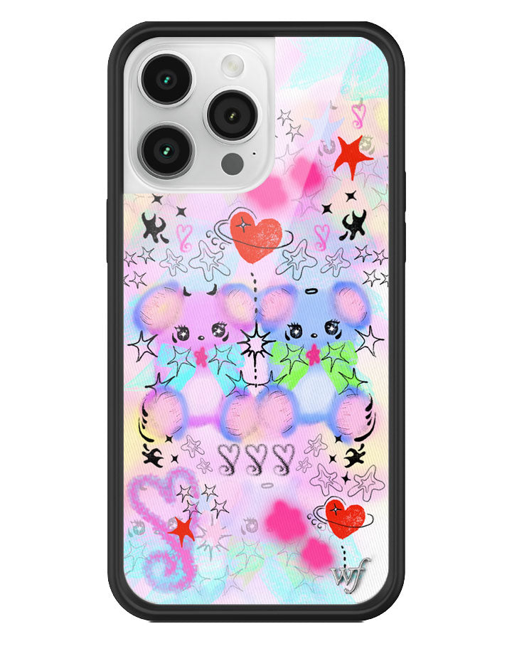 Cotton Candy Teddies iPhone Case from Wildflower Cases