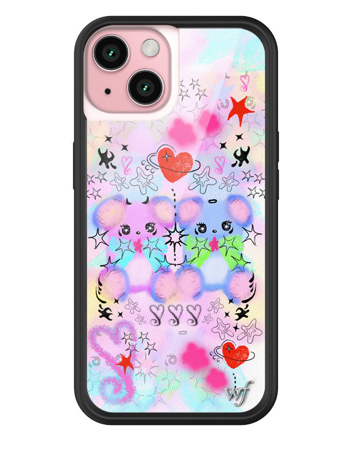 Cotton Candy Teddies iPhone Case from Wildflower Cases