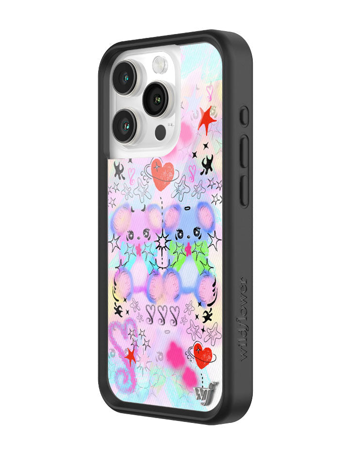 Cotton Candy Teddies iPhone Case from Wildflower Cases