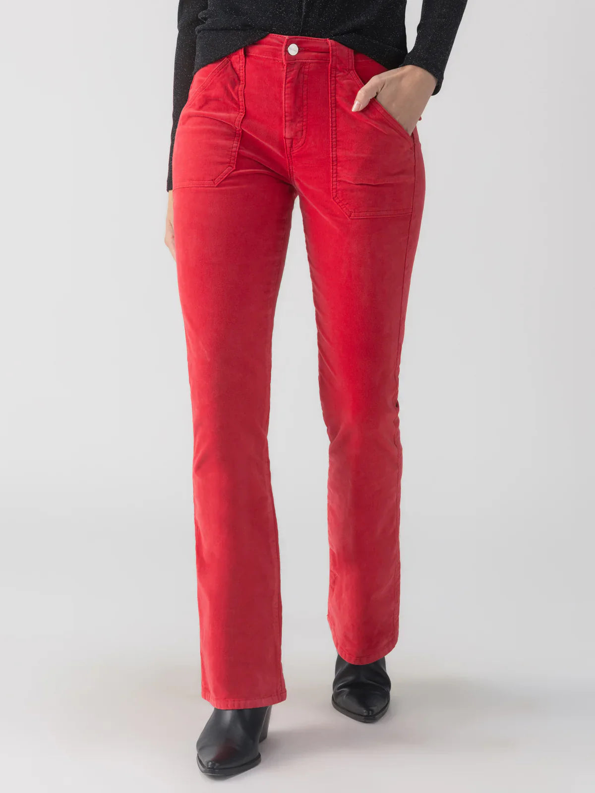 Sanctuary Velveteen Hayden Bootcut jean From LadyBird & Grace