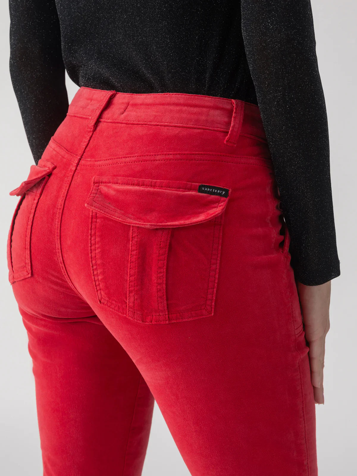 Sanctuary Velveteen Hayden Bootcut jean From LadyBird & Grace