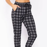 Comfy Plaid Print Dress Pant From Truly Contagious