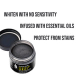 Pursonic Teeth Whitening Charcoal Powder Natural 5-Pack - Infused With Grapefruit, Peppermint & Lemon Essential Oils - 2oz Each from Pursonic