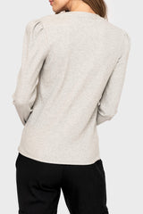 The Amelia Ribbed Henley  From Gibsonlook