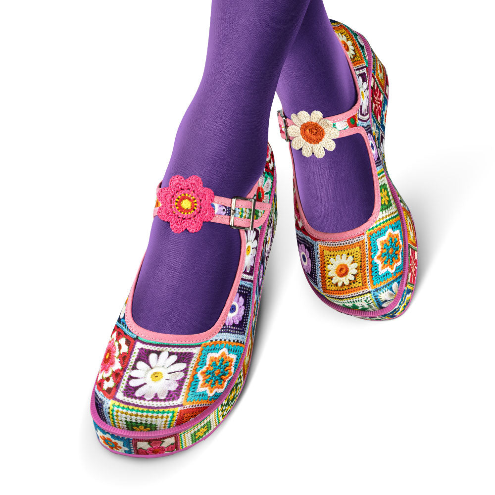 Chocolaticas® Crochet Women's Mary Jane Platform From Hot Chocolate Design