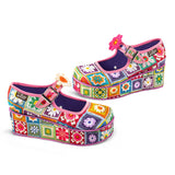 Chocolaticas® Crochet Women's Mary Jane Platform From Hot Chocolate Design