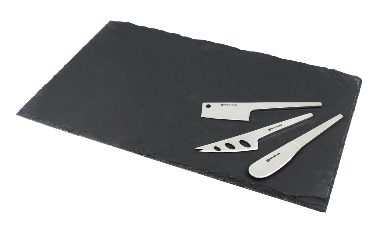 4 Piece Slate Board Set | Rectangular | Swissmar from Swissmar INC