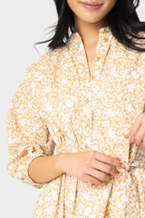 Ambition Puff Sleeve Belted Dress from Gibsonlook