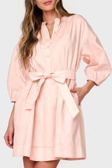 Ambition Puff Sleeve Belted Dress from Gibsonlook