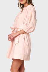 Ambition Puff Sleeve Belted Dress from Gibsonlook
