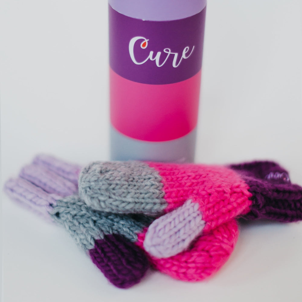 CURE Mittens (Pink) from Pretty Simple