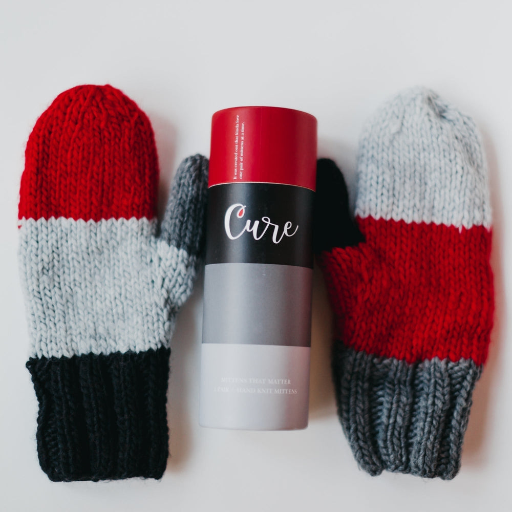 CURE Mittens (Red) from Pretty Simple