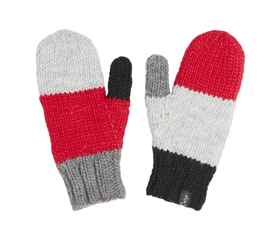CURE Mittens (Red) from Pretty Simple